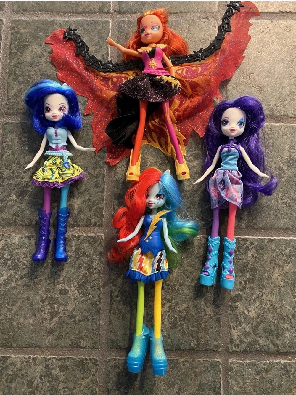 My Little Pony Equestrian Girls Lot of 4